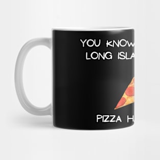 Long Island Pizza (Dark Colors) Mug